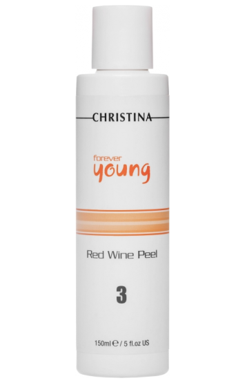 Пилинг на основе красного вина (шаг 3) 150 мл Forever Young Red Wine Peel | Christina