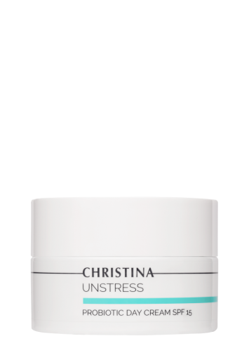 Дневной крем с пробиотическим действием (шаг 9) 50 мл, 150 мл Unstress Probiotic Day Cream SPF 15 | Christina