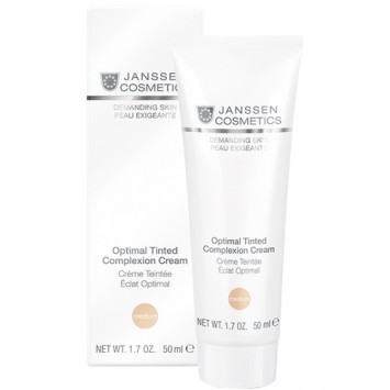Дневной крем Оптимал Комплекс (SPF 10) 50 мл Optimal Tinted Complexion Cream Medium Janssen Cosmetics / Янсен Косметикс