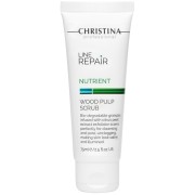 Скраб с частицами коры цитрусовых 75 мл Line Repair Nutrient Wood Pulp Scrub | Christina