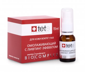 Биокомплекс Омолаживающий с лифтинг-эффектом для век 15 мл | TETe Cosmeceutical