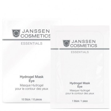 Укрепляющие гидрогель-патчи для кожи вокруг глаз 1 шт, 10 шт Hydrogel Mask Eye Janssen Cosmetics / Янсен Косметикс