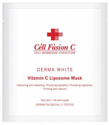 Тканевая липосомальная маска с витамином С 5 шт * 25 гр Vitamin C Liposome Mask CELL FUSION C / Селл Фьюжн Си