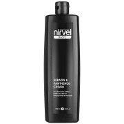 Питательный кондиционер с кератином и пантенолом 1000 мл Keratin & Panthenol Cream Nirvel / Нирвель