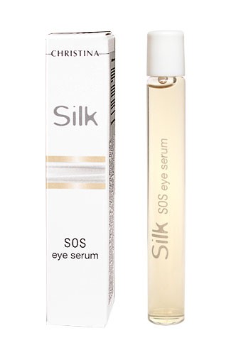 Сыворотка для подтяжки кожи вокруг глаз 10 мл Silk SOS Eye Serum | Christina