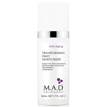 Увлажняющий дневной крем предупреждающий старение кожи, 50 г Transforming Daily Moisturizer M.A.D Skincare