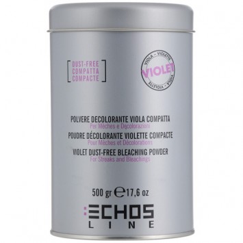 Осветляющий беспыльный порошок с фиолетовыми гранулами 500 гр Bleaching Powder Violet Dust-Free Echosline / Экослайн