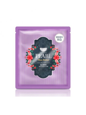 Гидрогелевая маска для лица с ЖЕМЧУЖНОЙ ПУДРОЙ И МАСЛОМ ШИ 30 гр Pearl & Shea Butter Hydro Gel Mask​ / KOELF