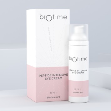 Интенсивный пептидный крем для контура вокруг глаз 30 мл PEPTIDE INTENSIVE EYE CREAM BIOTIME / Биотайм