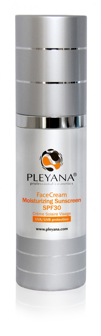 Солнцезащитный увлажняющий крем для лица 30 мл. 50мл. 150мл. SPF 30 | Pleyana, Плеяна