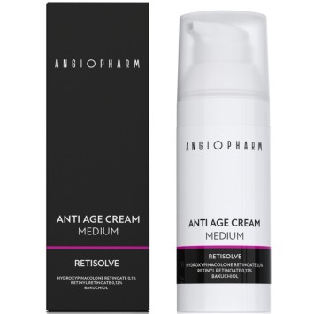 Крем омолаживающий с комплексом ретиноидов 0,10% 50 мл Retisolve Anti Age Cream Medium Ангиофарм / Angiopharm