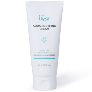 Крем увлажняющий 120 мл Aqua Soothing Cream/ Isov Sorex / Изов (Южная Корея)