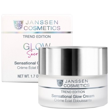Увлажняющий anti-age крем с мгновенным эффектом сияния 50 мл Sensational Glow Janssen Cosmetics / Янсен Косметикс