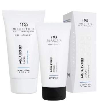 Крем увлажняющий для обезвоженной кожи 50 мл AQUA EXPERT CREAM Mesaltera / Мезалтера by Dr. Mikhaylova