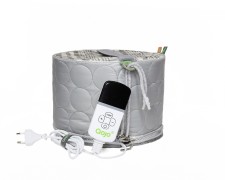 Термошапка для волос электрическая с регулятором SIRIUS PLUS ONE (GRAY) 25x18 см Qojo