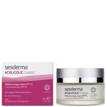 Крем увлажняющий (СПФ 15) 50 мл Acglicolic Classic Crema Hidratante (SPF 15) Sesderma / Сесдерма