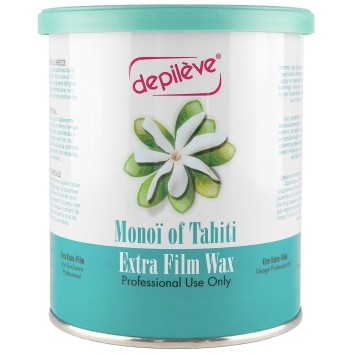 Воск пленочный с маслом монои FILM WAX MONOI OF TAHITI 800 гр Depileve / Депилив