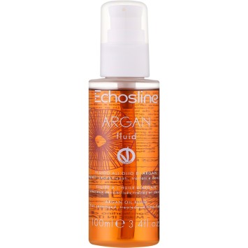 Флюид с аргановым маслом для поврежденных, ослабленных волос 100 мл Argan Fluid Echosline / Экослайн