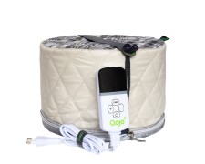 Термошапка для волос электрическая с регулятором Qojo Sirius (Vanilla) 25x18 см