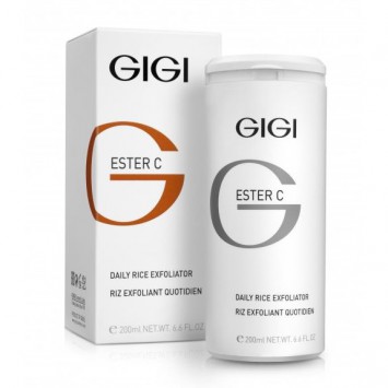 Эксфолиант для очищения и микрошлифовки кожи 50 мл, 200 мл Ester C Daily Rice Exfoliator GiGi / Джиджи