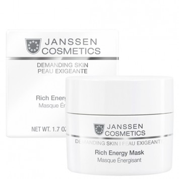 Энергонасыщающая регенерирующая маска 50 мл, 200 мл Rich Energy Mask  Janssen Cosmetics / Янсен Косметикс