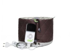 Термошапка для волос электрическая с регулятором Qojo Sirius (B.BROWN) 25x18 см 1