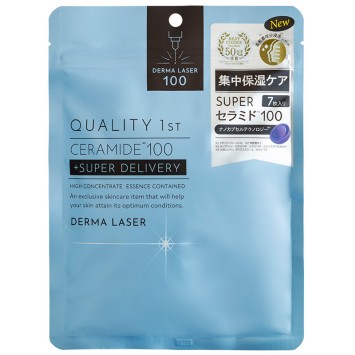 Маска дерма лазер с церамидами 7 шт Derma Laser Super Ceramide 100 / Quality First