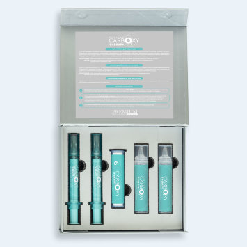 Набор для лица и шеи PEELING CARBOXY THERAPY Professional Intensive / PREMIUM 