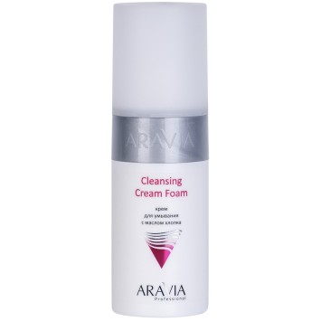 Крем для умывания с маслом хлопка 150 мл Cleansing Cream Foam Aravia /  Аравия