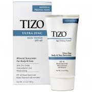 Крем солнцезащитный для лица и тела 100 гр Ultra Zinc SPF 40 Non-Tinted TiZO / Тизо