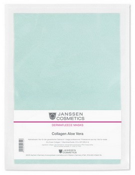 Коллаген с алоэ (зеленый лист) 1 шт Collagen Aloe Janssen Cosmetics / Янсен Косметикс 