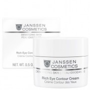Питательный крем для кожи вокруг глаз 15 мл, 30 мл Rich Eye Contour Cream Janssen Cosmetics / Янсен Косметикс