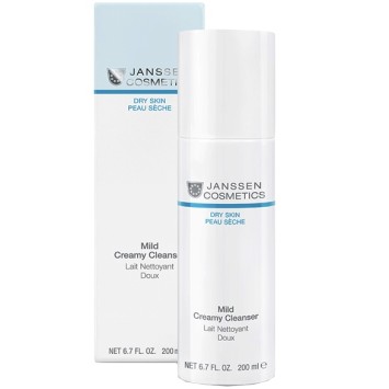 Нежная очищающая эмульсия 200 мл Mild Creamy Cleanser Janssen Cosmetics / Янсен Косметикс