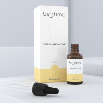 Пептидная сыворотка против акне 30 мл ANTI-ACNE SERUM BIOTIME / Биотайм