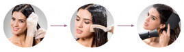 Набор «Уход» для выпрямления поврежденных волос с маслом купуасу и кератином IRON FREE / Kativa