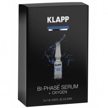 Двухфазная сыворотка "Кислород" 3*1 мл POWER EFFECT Bi-Phase Serum +OXYGEN KLAPP Cosmetics / КЛАПП Косметикс