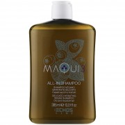 Натуральный шампунь для увлажнения сухих и истощенных волос 385 мл, 975 мл Maqui 3 Delicate Hydrating Vegan Shampoo Echosline / Экослайн