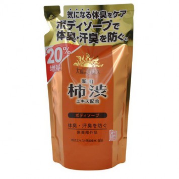 Жидкое мыло для тела с экстрактом хурмы 400 мл. TAIYOUNOSACHI EX BODY SOAP / MAX Co. Ltd