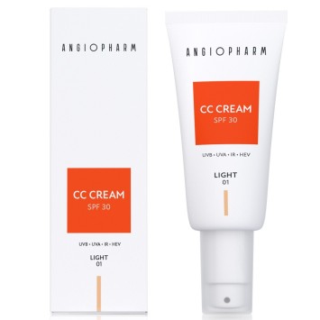 СС-крем SPF 30 (тон Light 01, Medium 02, Tan 03) 30 мл Ангиофарм / Angiopharm