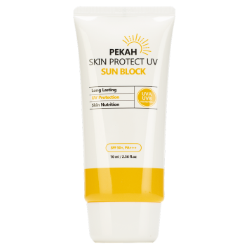 Солнцезащитный крем для лица и тела SPF 50+/PA+++, 70 мл Skin Protect UV Sun Block PEKAH / Пеках