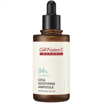 Сыворотка для чувствительной жирной кожи 84% cica комплекс 100 мл Cica Soothing Ampoule Cell Fusion C / Селл Фьюжн Си