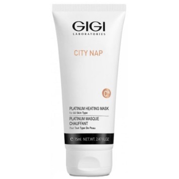 Платиновая маска 75 мл, 200 мл City NAP Platinum Heating Mask GiGi / ДжиДжи