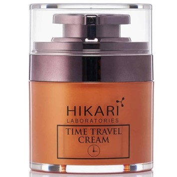 Ночной антивозрастной крем сияние молодости для жирной и комбинированной кожи 50 мл Time Travel Cream Mix-Oily Hikari / Хикари