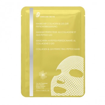 Пептидная маска на основе коллагена и коэнзима 1 шт , 5 шт Q10 Collagen & Q10 Perfecting Peptide Mask TTM50 / TTMASK
