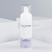 Очищающая пенка для борьбы с гиперпигментацией 160 мл WHITE CLEANSING FOAM pH 4,6 BIOTIME / Биотайм