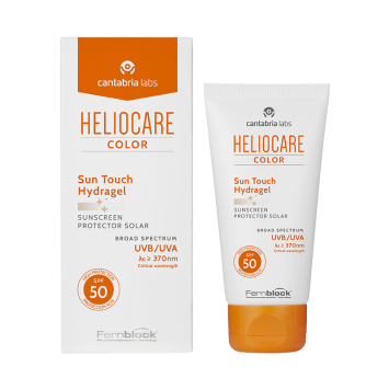 Тональный солнцезащитный гидрогель с SPF 50, 50 мл HELIOCARE Color Sun Touch Hydragel Cantabria Labs / Кантабрия Лабс