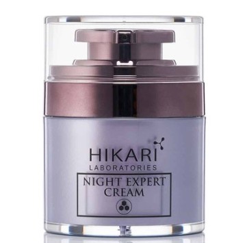 Ночной восстанавливающий крем для жирной и комбинированной кожи 50 мл, 100 мл Night Expert Cream Mix-Oily Hikari / Хикари