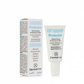 Увлажняющий защитный крем, 15 мл Protector Moisturizing Protective Cream Dermatime / Дерматайм