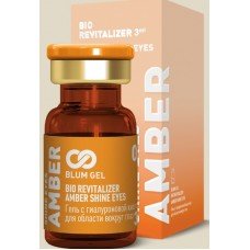 Мультипрепарат 3 мл BioRevitalizer Amber Shine Eyes 0,8 % / Blum Gel