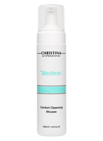 Очищающий мусс 200 мл Unstress Comfort Cleansing Mousse | Christina